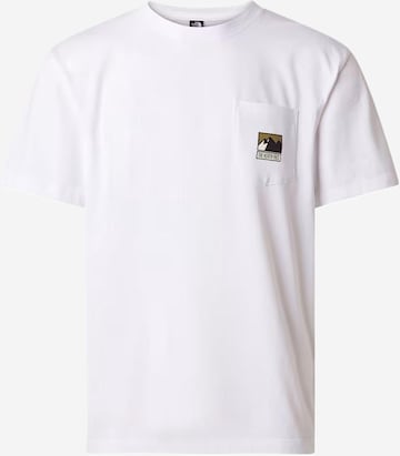 THE NORTH FACE - Camiseta 'MOUNTAIN' en blanco: frente