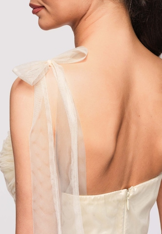 Ombre Avondjurk in Beige