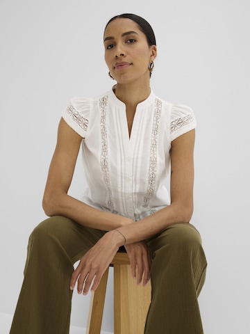 bonprix Blouse in Wit