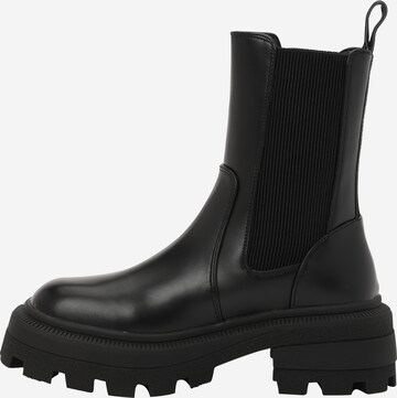 BUFFALO Chelsea Boots 'NABU' in Schwarz