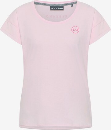 Maglietta 'Ragne' di Elbsand in rosa: frontale