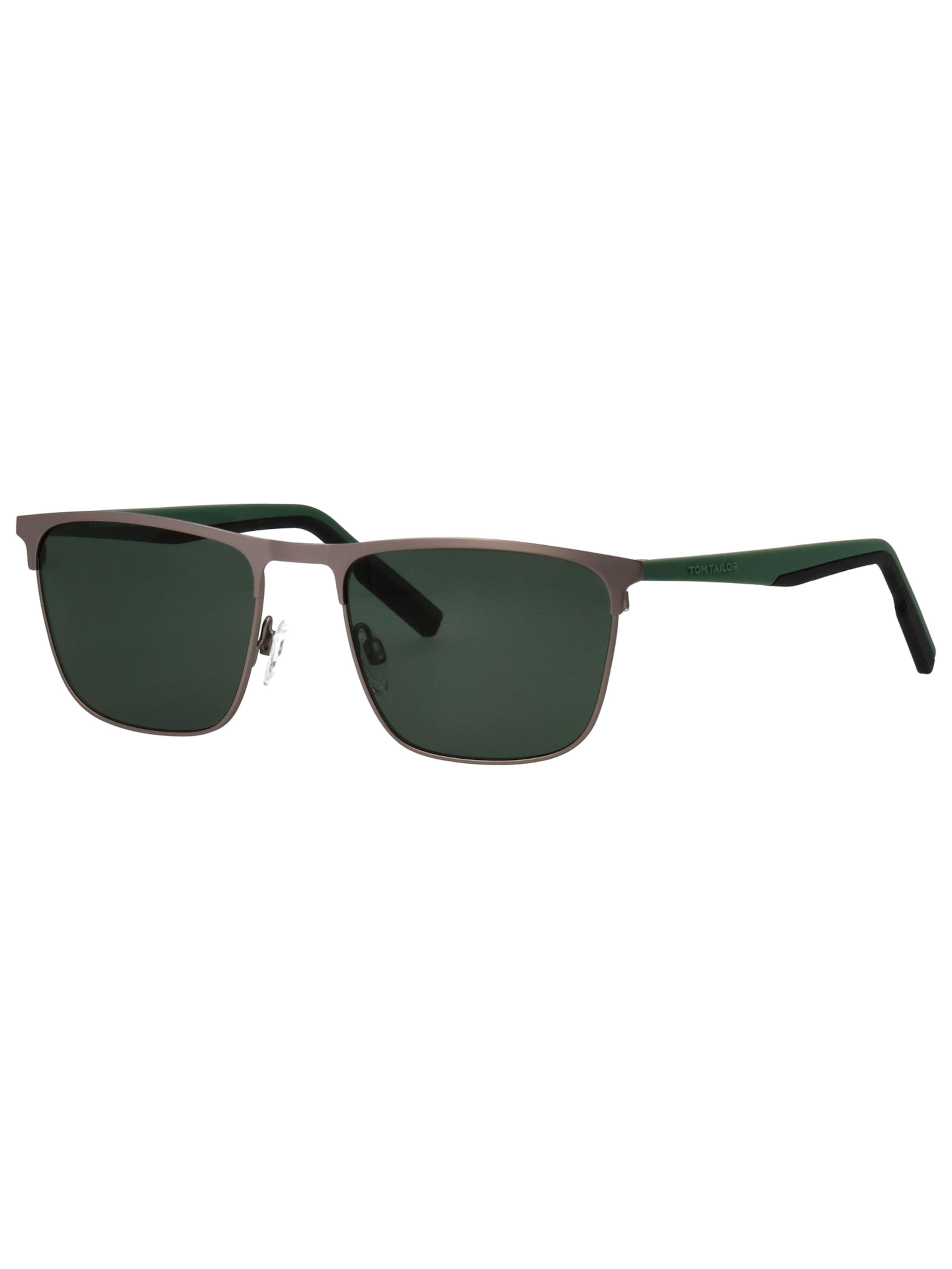 TOM TAILOR Sunglasses in Green: front