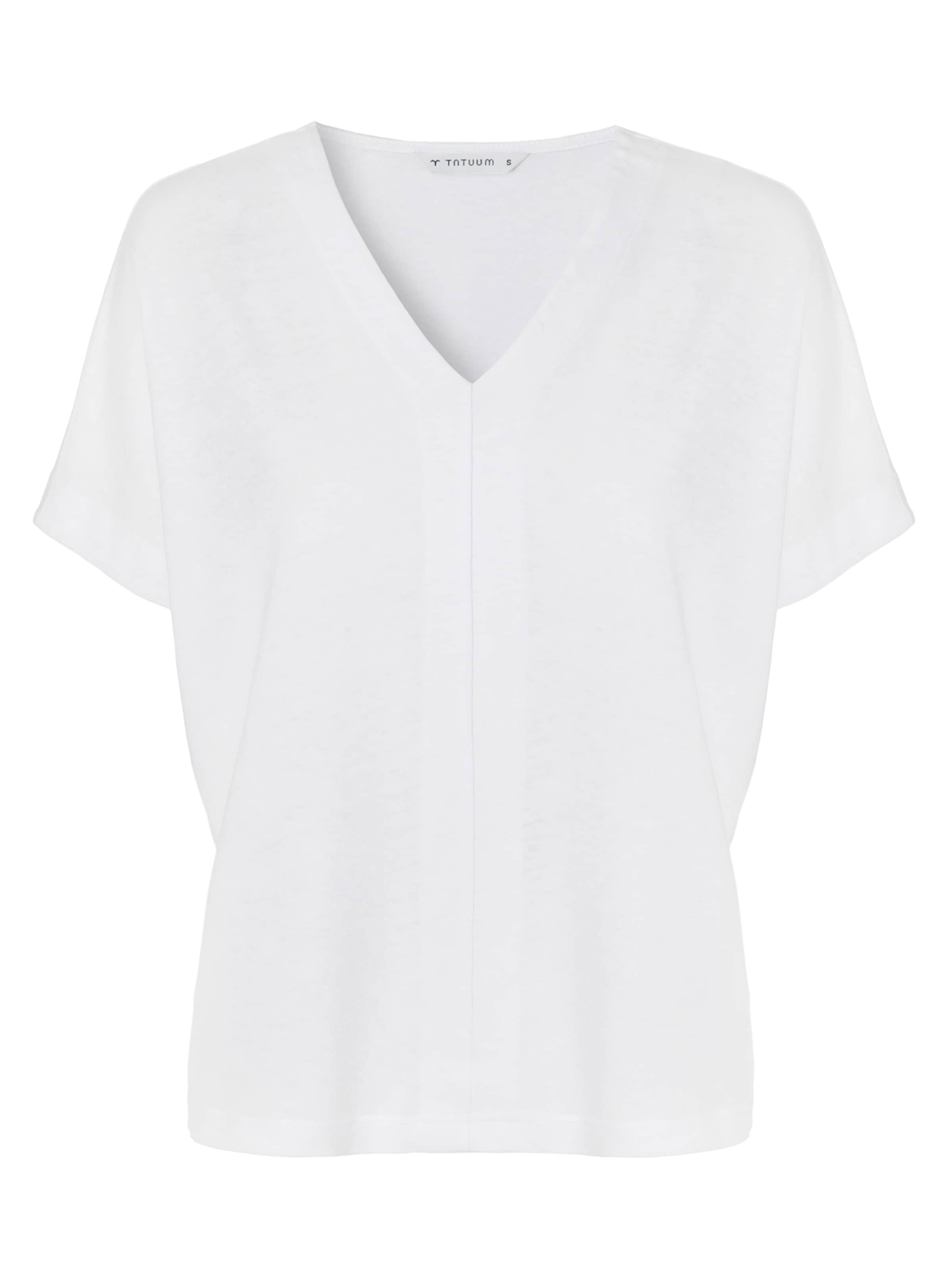 TATUUM Μπλούζα σε λευκό: μπροστά