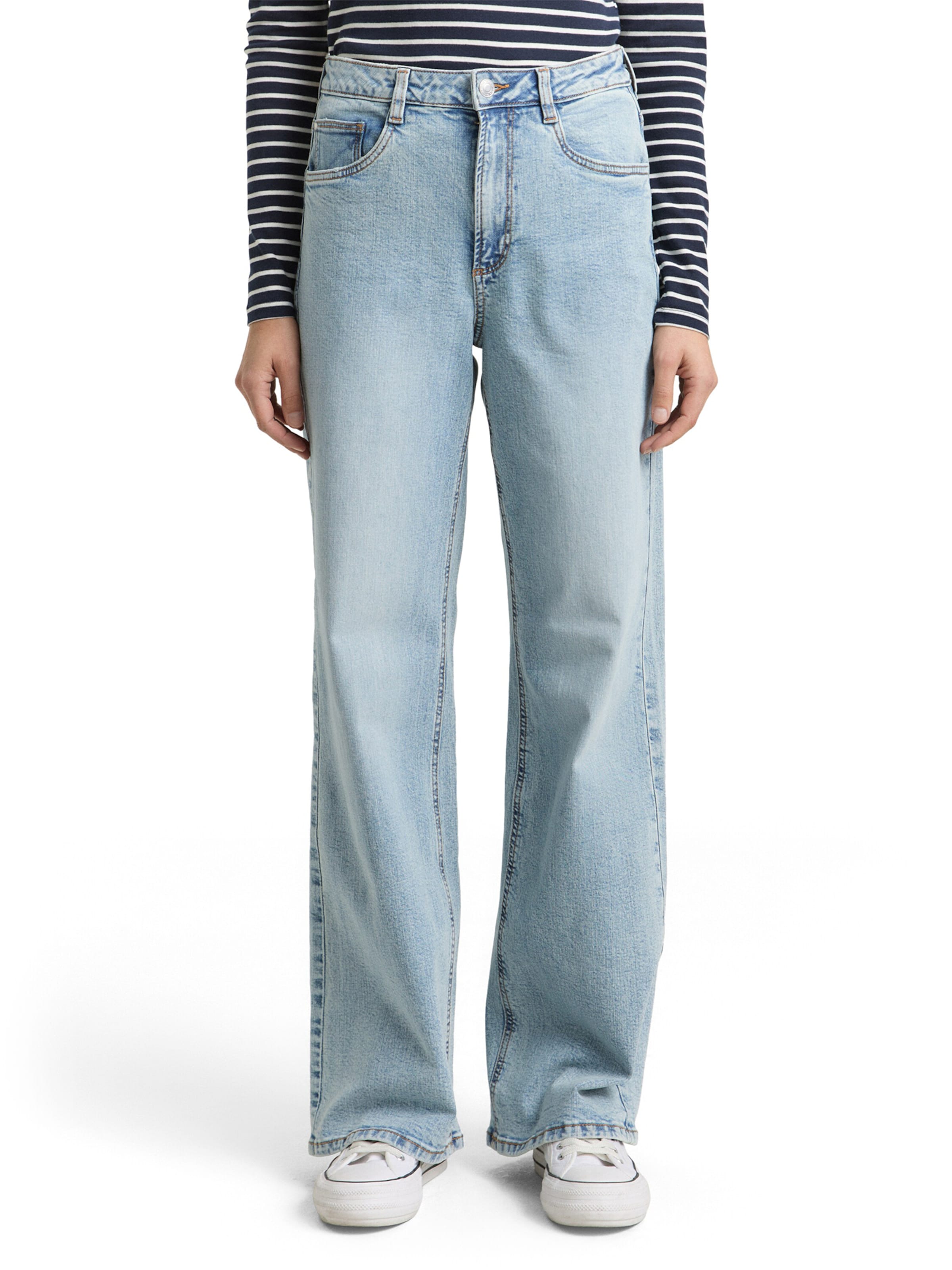 TOM TAILOR Loosefit Farmer 'Madina' - kék: elől