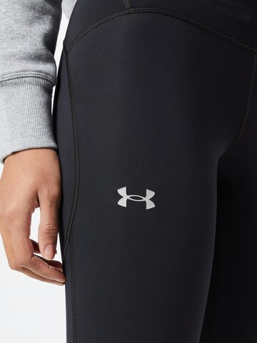 UNDER ARMOUR Skinny Sportovní kalhoty 'Fly Fast' – černá