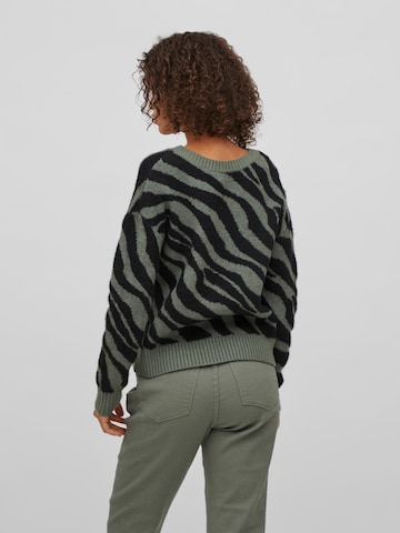 VILA Sweater 'RIL' in Green