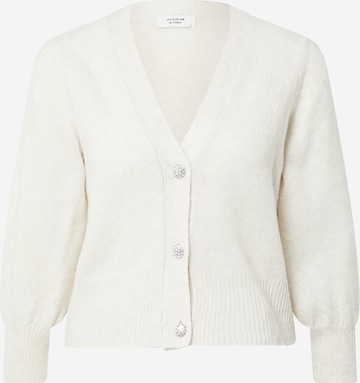 JDY Knit Cardigan 'Aida' in Beige: front