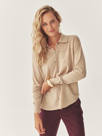 TATUUM - Camiseta en beige: frente
