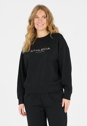 Athlecia Sweatshirt 'Atkins' in Black: front