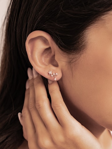 Hey Happiness - Pendientes 'Falling Star' en oro