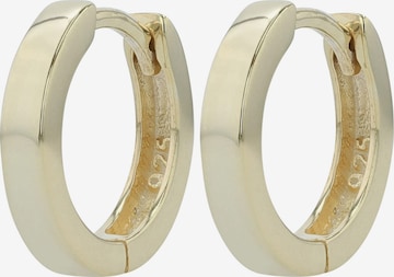 Akzent Ohrringe 'Loryn, 925 Sterlingsilber, langlebig' in Gold: Vorderseite