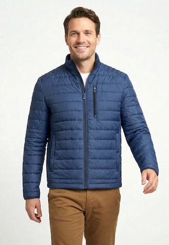 NEW CANADIAN Steppjacke in Blau: Vorderseite
