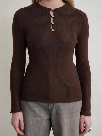Pull-over MixRay en marron