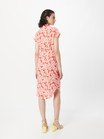 PIECES Shirt Dress 'Nya' in Orange