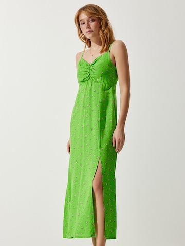 Happiness İstanbul Καλοκαιρινό φόρεμα σε πράσινο: μπροστά