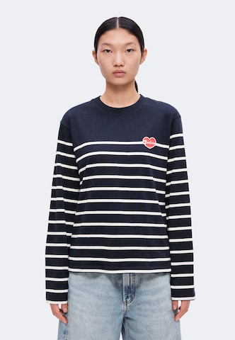 T-shirt 'Harling' Barbour en bleu : devant