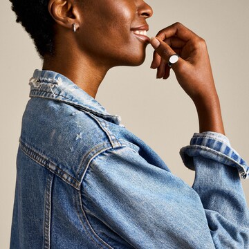 FOSSIL Ring in Silber