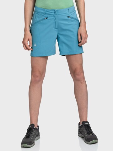 Schöffel Regular Outdoorbroek 'Hestad' in Blauw: voorkant