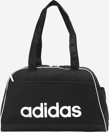 ADIDAS SPORTSWEAR Športová taška 'Linear Essentials' - Čierna: predná strana