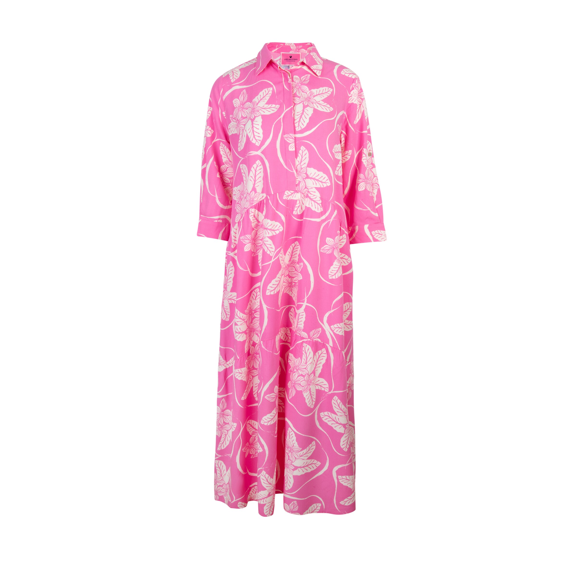 LIEBLINGSSTÜCK Blusenkleid in Pink: Vorderseite