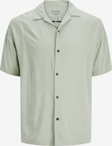 JACK & JONES Button Up Shirt 'JEFF' in Green: front