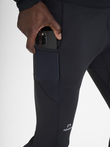 Newline Skinny Sporthose 'Race' in Schwarz