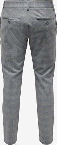 Only & Sons Slimfit Chino kalhoty 'Mark' – modrá