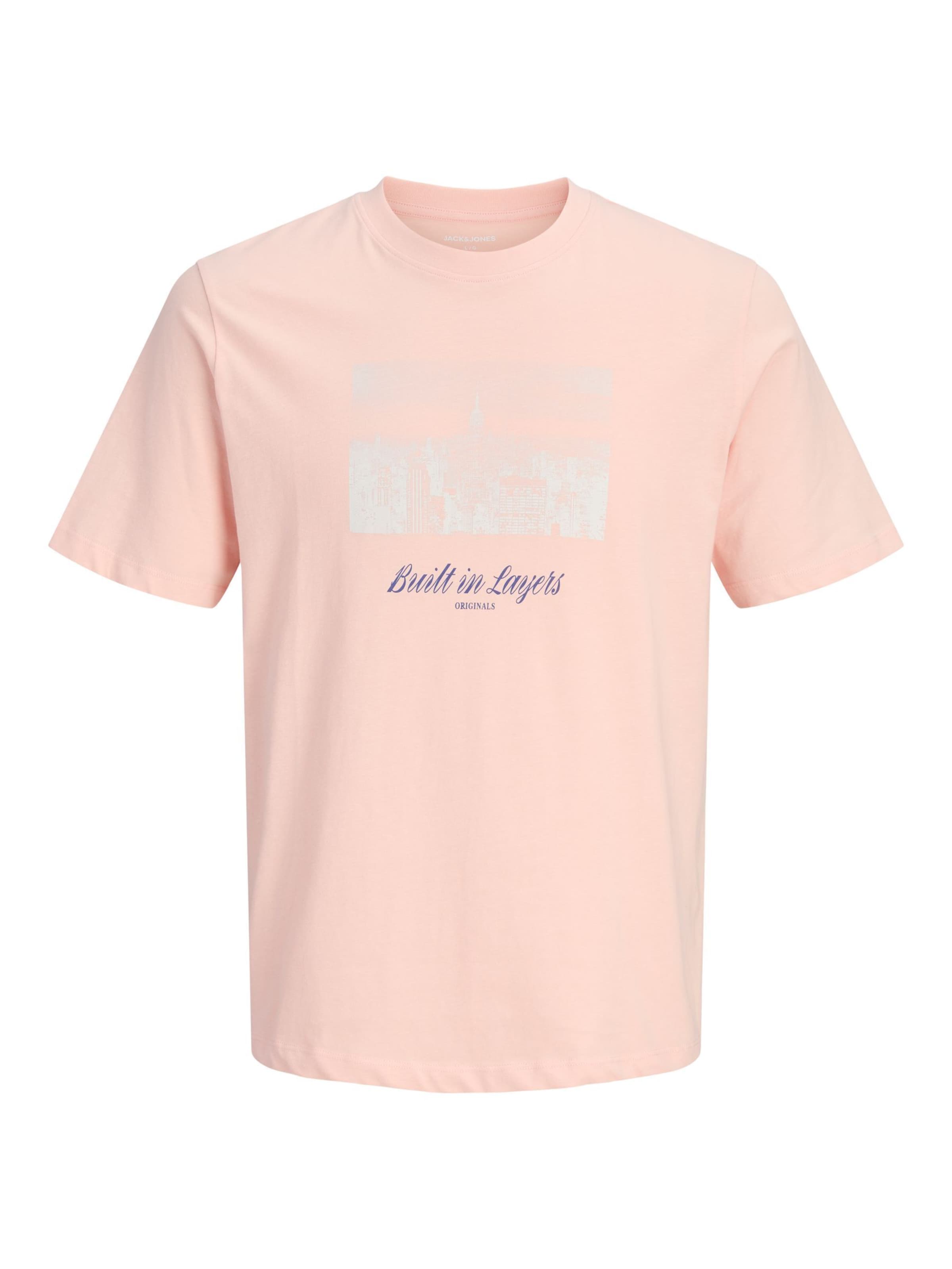 JACK & JONES T-Shirt in Pink: Vorderseite
