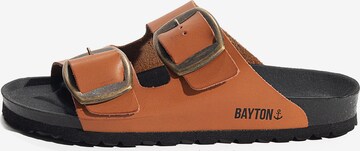 Bayton - Zapatos abiertos 'ALICANTE' en marrón: frente