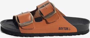 BaytonNatikače s potpeticom 'ALICANTE' - smeđa boja: prednji dio