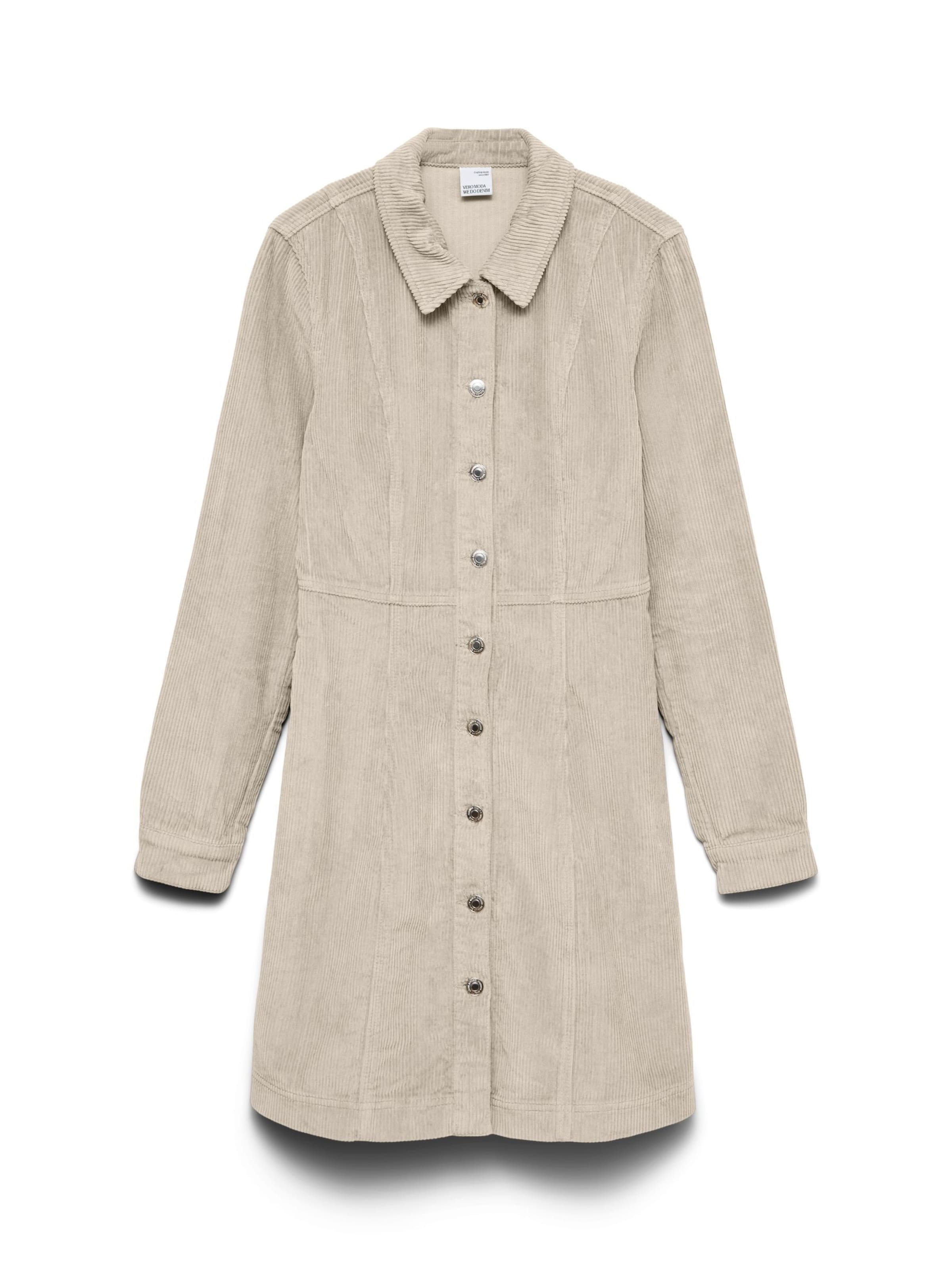 VERO MODA - Vestidos camiseiros 'VMDaisy' em bege: frente