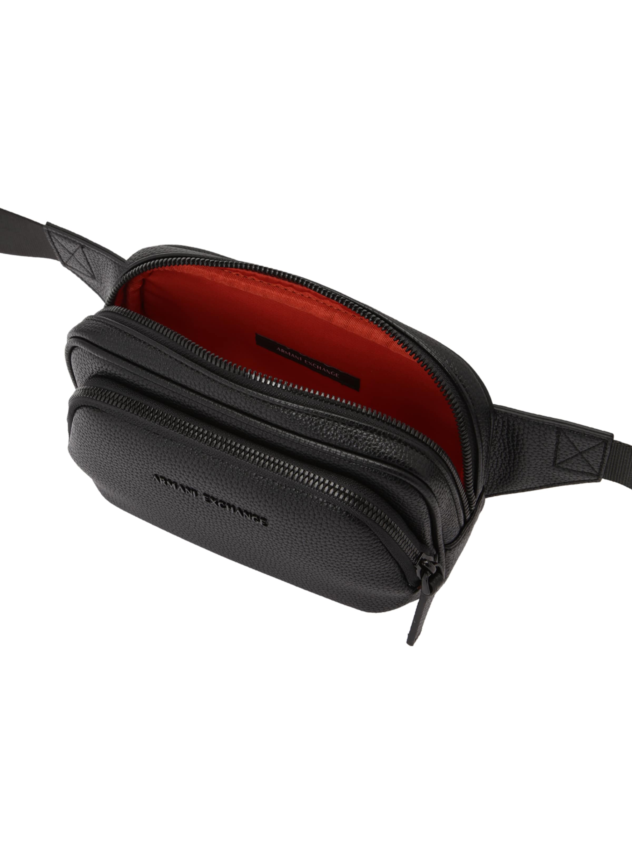 ARMANI EXCHANGE Поясная сумка 'MADRID' в Черный