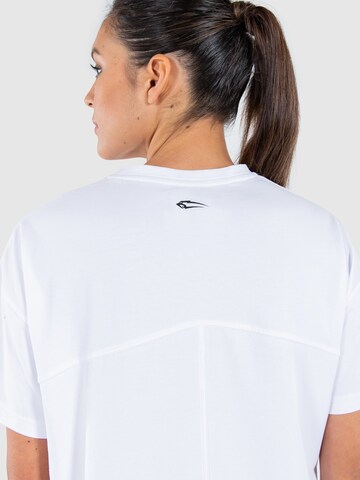 Smilodox T-Shirt 'Brisk' in Weiß