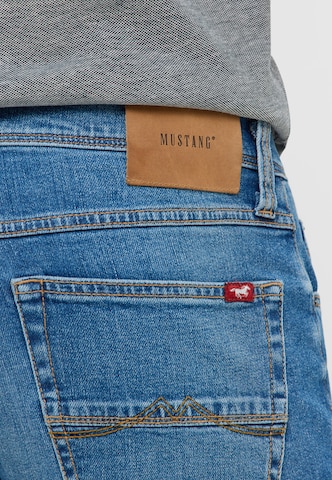 MUSTANG Regular Jeans 'Washington' in Blau