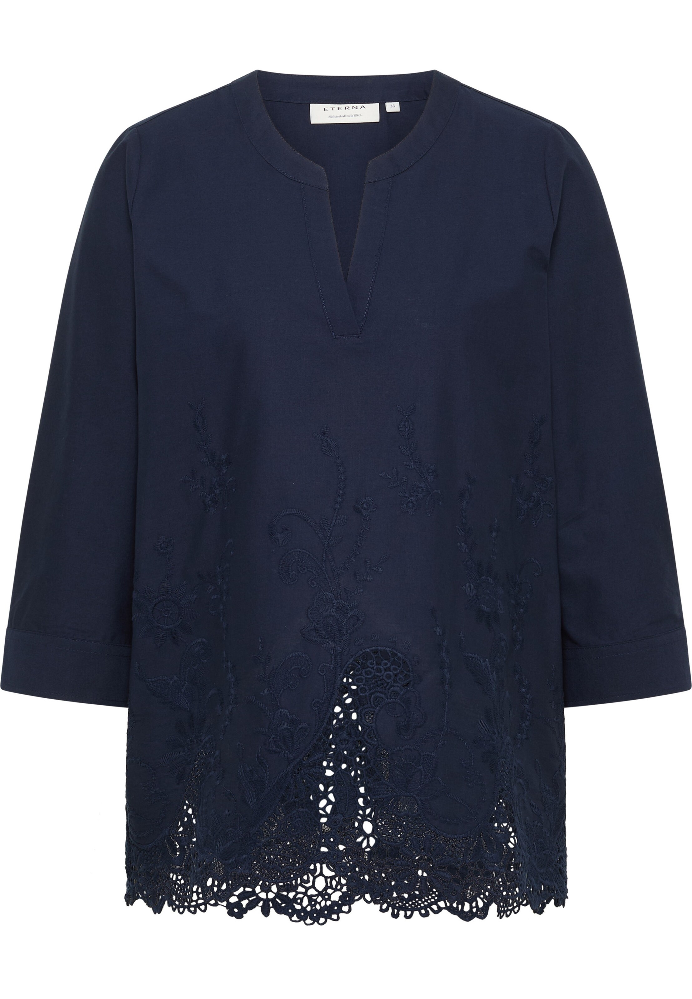ETERNA Blouse in Blue: front