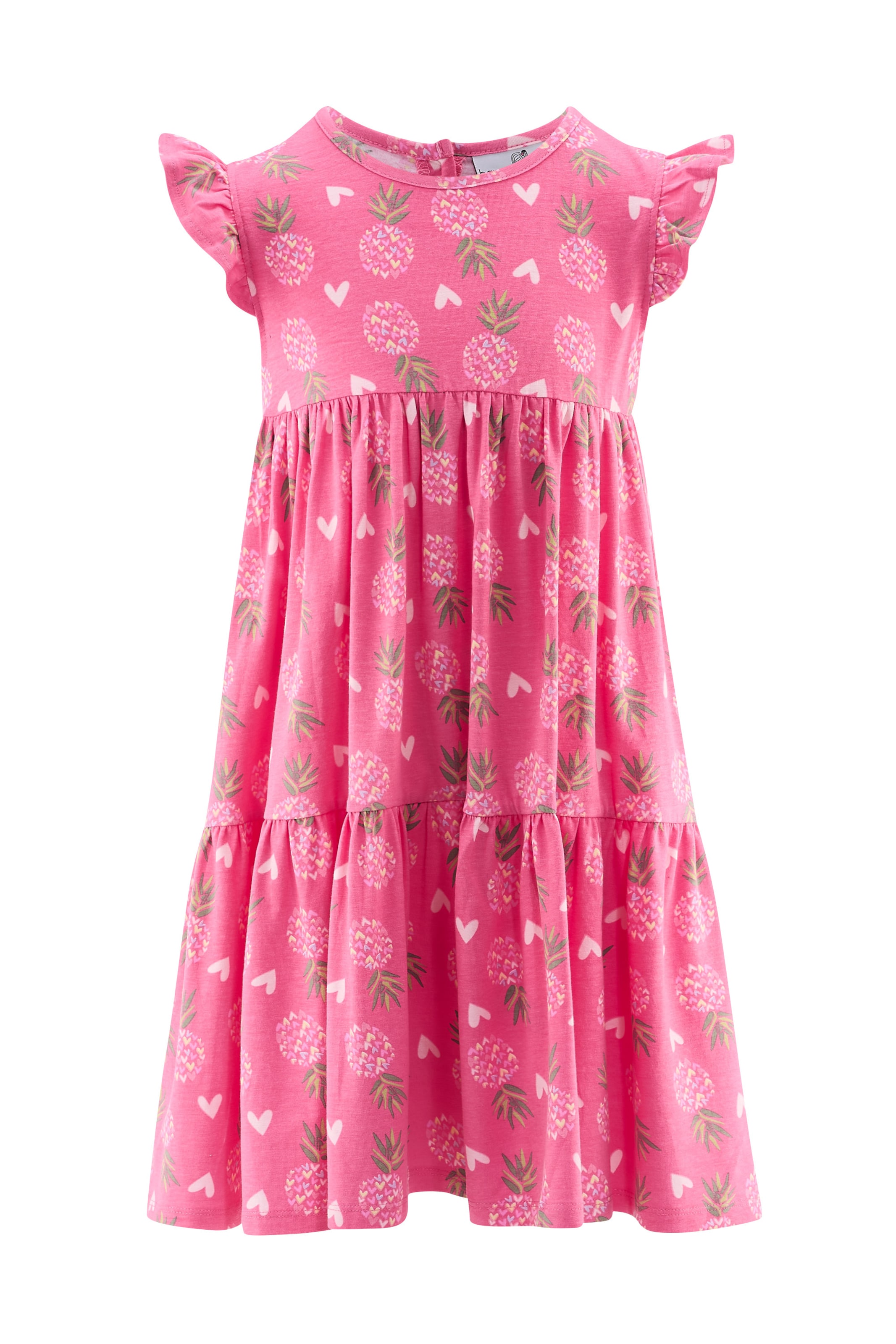 happy girls Klänning i rosa: framsida