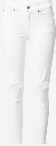 GAP Skinny Jeans in White: front