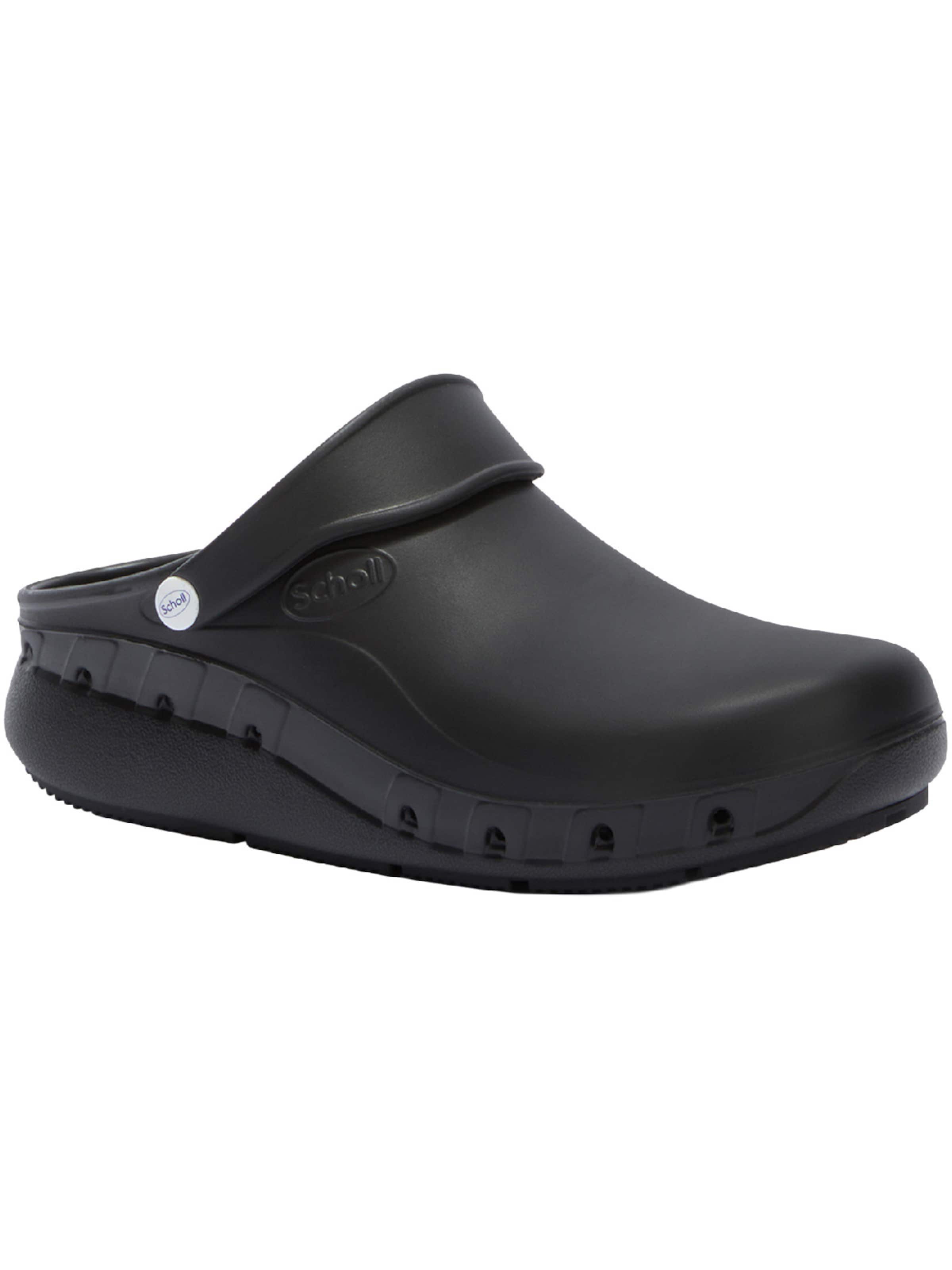 SCHOLL Clogs 'Ultragrip' in Black: front