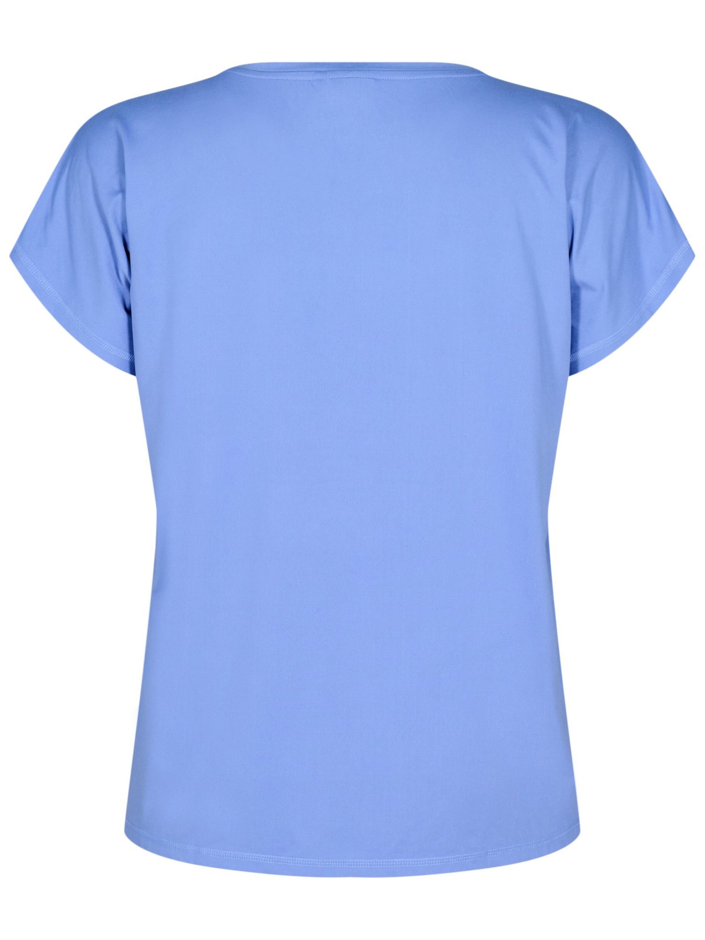 Active by Zizzi Funkční tričko 'ABasic' – modrá