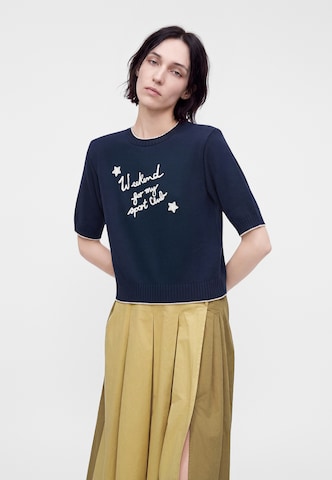 Pull-over 'FIACRE' Weekend Max Mara en bleu