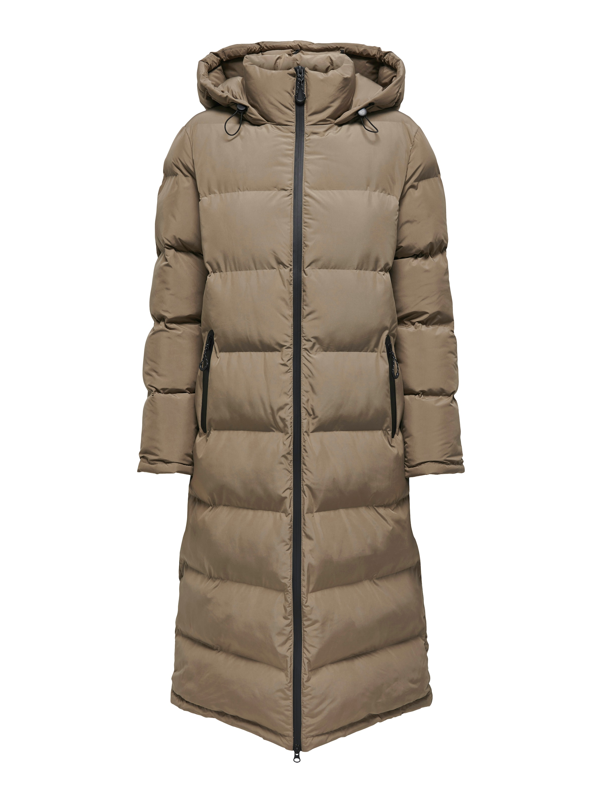 Manteau d’hiver 'ONLPaula' ONLY en marron : devant