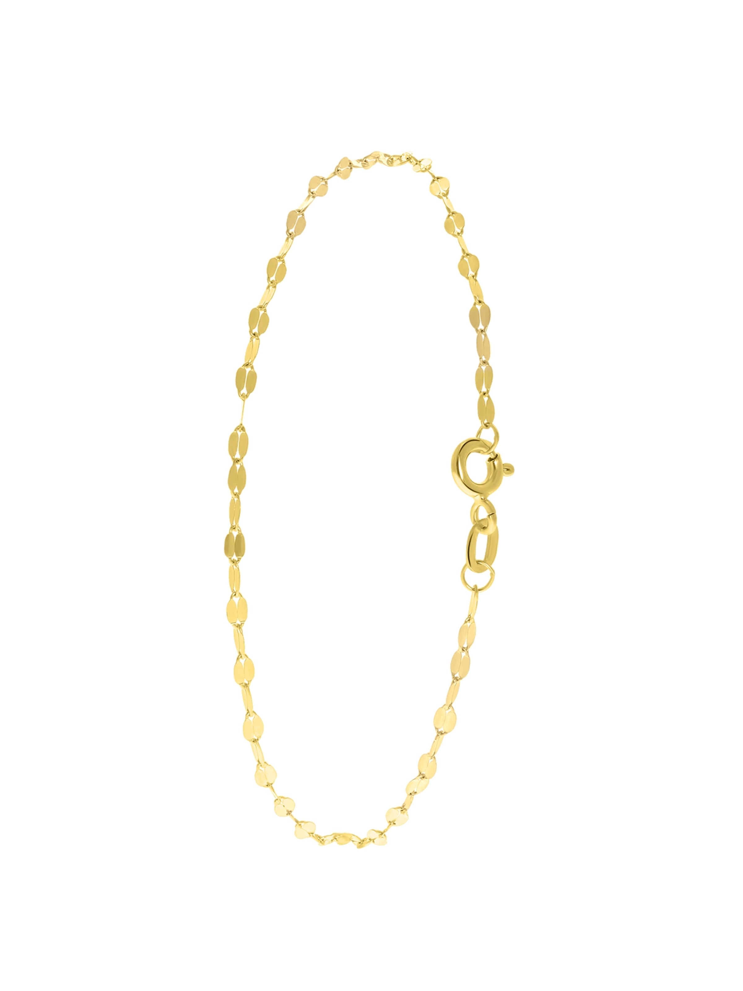 Lucardi Armband 'Klassisch' in gold, Produktansicht