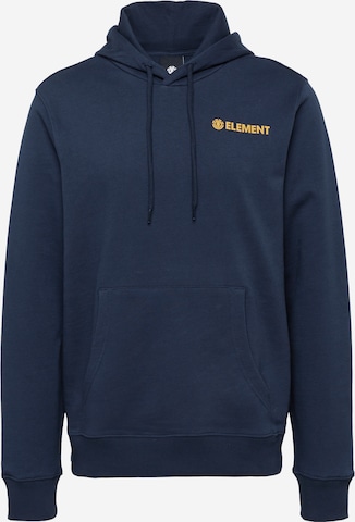 Sweat-shirt 'BLAZIN' ELEMENT en bleu : devant