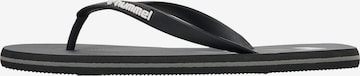 Hummel T-bar sandals in Black: front