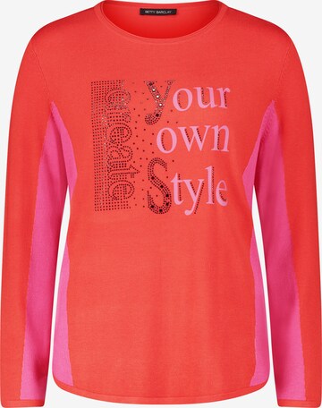 Betty Barclay Sweater in Red: front