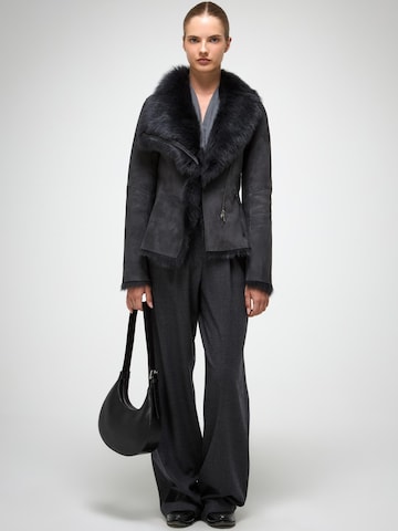 V S P Winter Jacket 'Adila' in Grey: front