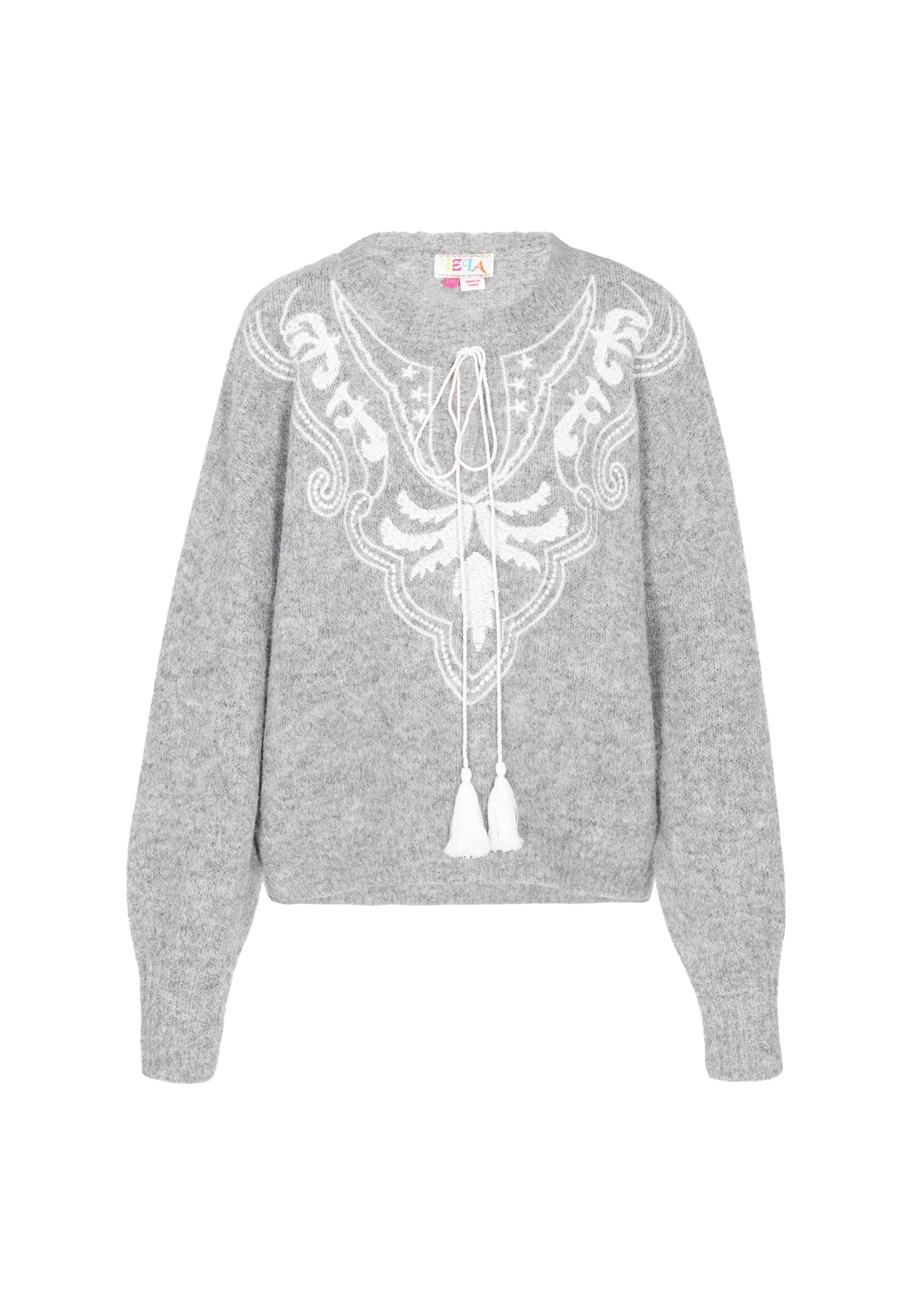 IZIA Pullover in Grau: Vorderseite