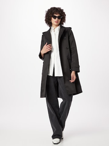 Lauren Ralph Lauren Prechodný kabát - Čierna