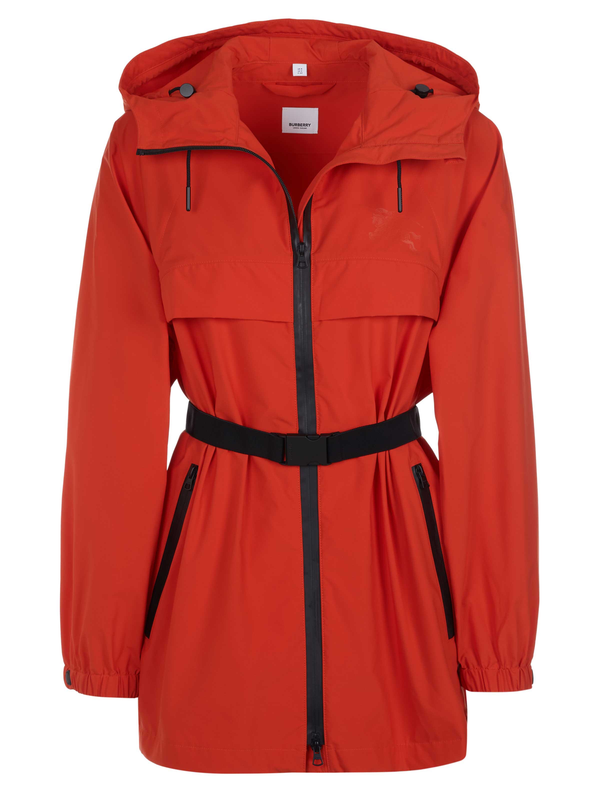 BURBERRY Outdoor Jacket 'Burberry EVERTHORPE Jacke rot' in Red: front