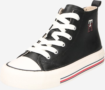 TOMMY HILFIGER Sneakers in Black: front